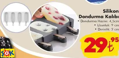 SİLİKON DONDURMA KALIBI